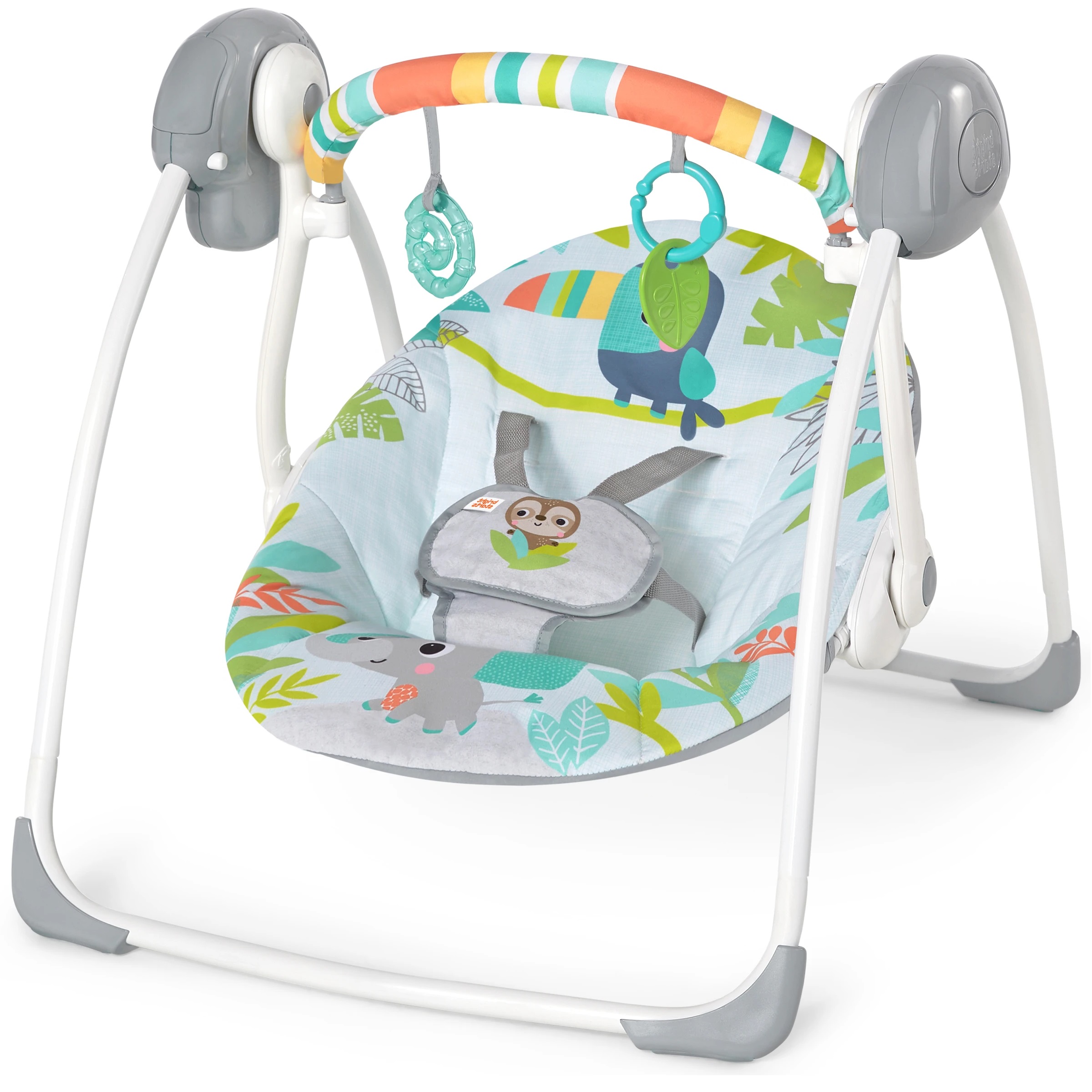 Bright Starts Rainforest Vibes Portable Swing